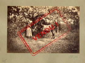 Paysanne et son âne - A. Giraudon
