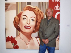 James Rosenquist, photographié par Michel Giniès