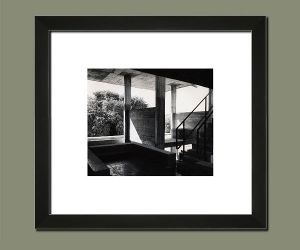 Villa Shodhan - Photographe Lucien Hervé - Cadre