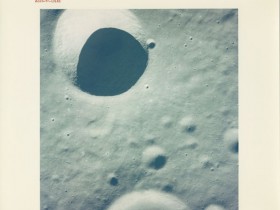 Jeu d'ombre sur la Lune - Apollo 15 - Tirage vintage