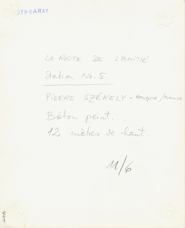Le Soleil bipède - Dos du tirage