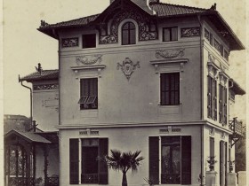 Villa de style Belle époque - Photo ancienne d'architecture