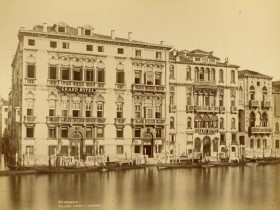 Palazzo Ferro Fini e Fanso Contarini - Photographe Carlo Naya - Tirage albuminé