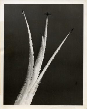 Tigri Bianche, patrouille aérienne, ancêtre des Frecce Tricolori - Tirage argentique - Photo Memory