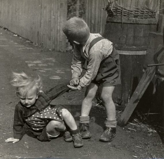 Jeu d'enfants - Carl Marschner - Tirage argentique vintage - PHOTO MEMORY