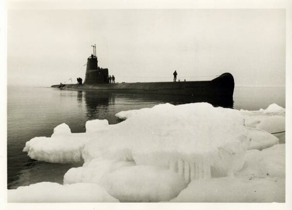 Sous-marin Narval - 1965 - Tirage argentique - Vue avec marges