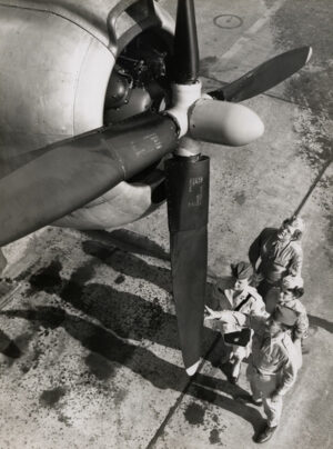 C-46D Commando - Personnel CAP - Tirage argentique
