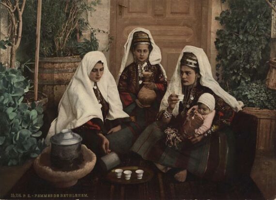 Femmes de Bethléem - Photochrome P.Z.
