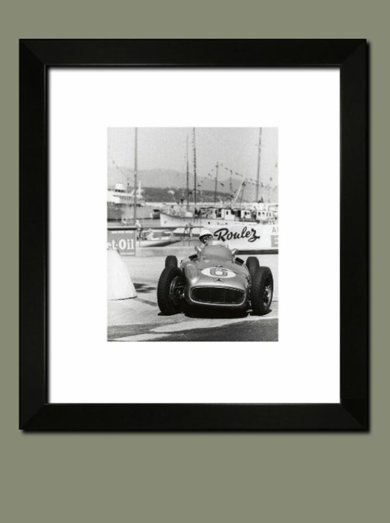 Stirling Moss - Grand Prix de Monaco 1955 - Cadre