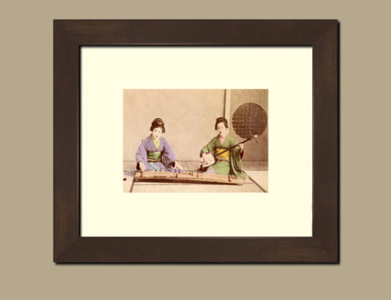 Japon : musiciennes jouant du koto et du shamisen – Image 3