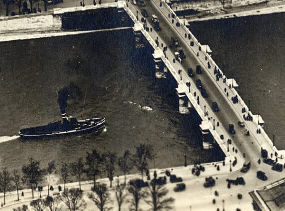 Photographie aérienne - Paris - Place de la Concorde - Détail