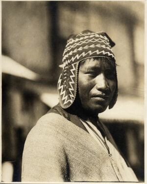 Portrait d'un indien Aymara - Brown & Dawson - Tirage argentique