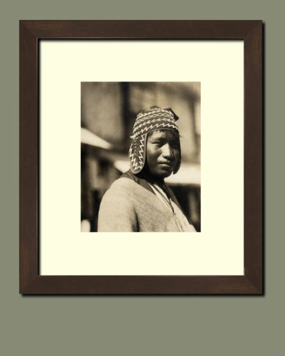 Portrait d'un indien Aymara - Cadre