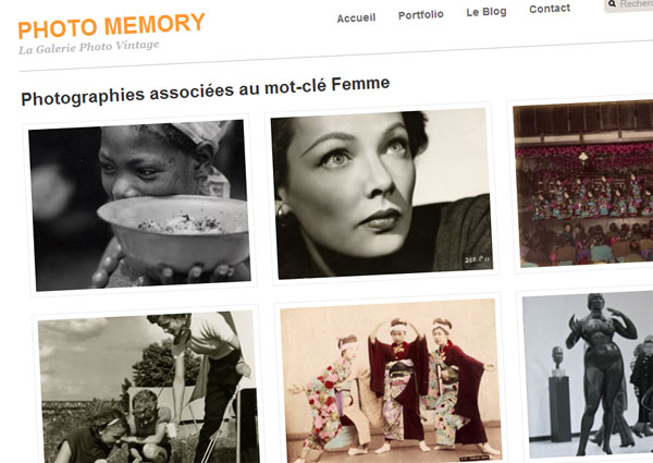Photo Memory - Page du mot-clé Femme