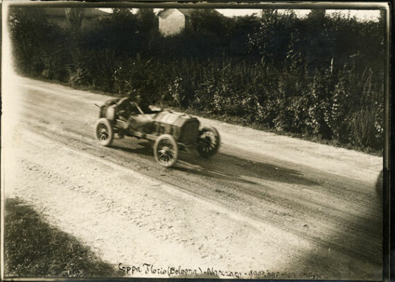 Felice Nazzaro - Coppa Florio 1912 - Détail