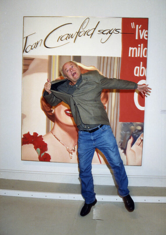 James Rosenquist, photographié par Michel Giniès