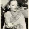Romy Schneider jeune, au Savoy Hotel, en 1964 - Photo Memory