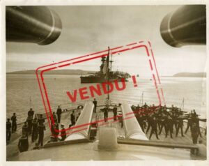 Cuirassé HMS Revenge - Tirage argentique