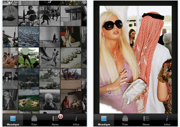 L'agence Magnum Photos sur l'iPhone - Capture d'écrans