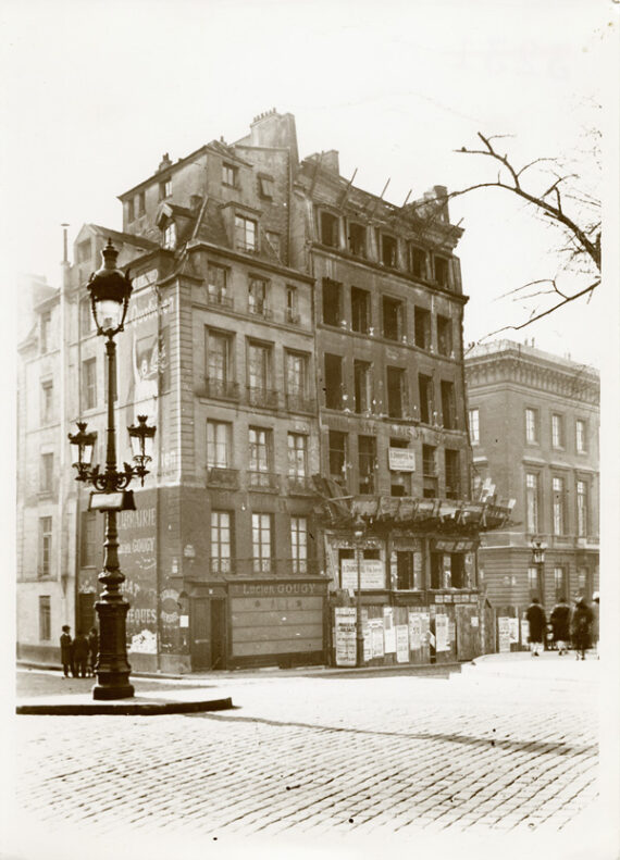 Paris autrefois : 5 quai de Conti, avant destruction