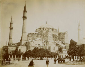 Mosquée Sainte Sophie - Constantinople - Photographie ancienne de M. Iranian