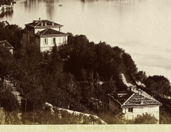 Panorama sur la ville de Côme - Légende