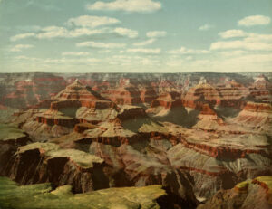 Panorama sur le Grand Canyon - Photochrome Detroit Photographic Company | PHOTO MEMORY