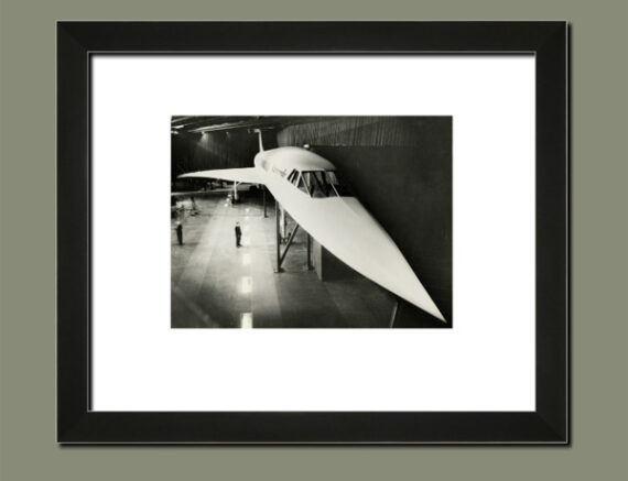 Maquette du Concorde - Suggestion d'encadrement