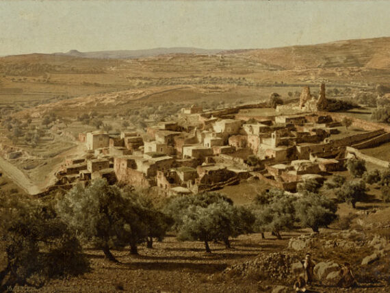 Vue sur Béthanie - Photochrome P.Z. | PHOTO MEMORY