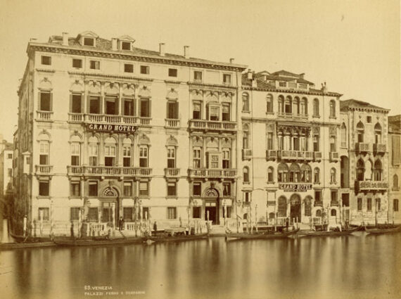 Palazzo Ferro Fini e Fanso Contarini - Photographe Carlo Naya - Tirage albuminé | PHOTO MEMORY
