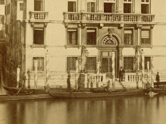 Palazzo Ferro Fini e Fanso Contarini - Photographe Carlo Naya - Détail
