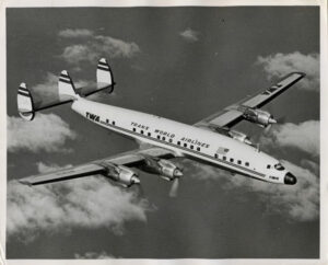 "Star of Wyoming" - Lockheed L-1649A Starliner Constellation TWA - Tirage argentique