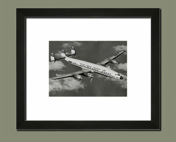 Lockheed L-1649A Starliner Constellation TWA - Suggestion d'encadrement