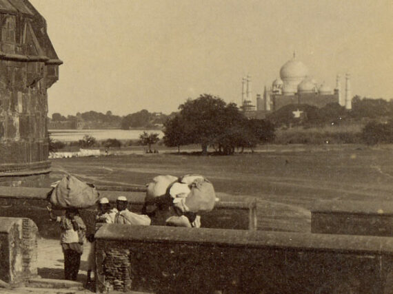 Fort d'Agra : Amar Singh Gate - Inde - Détail