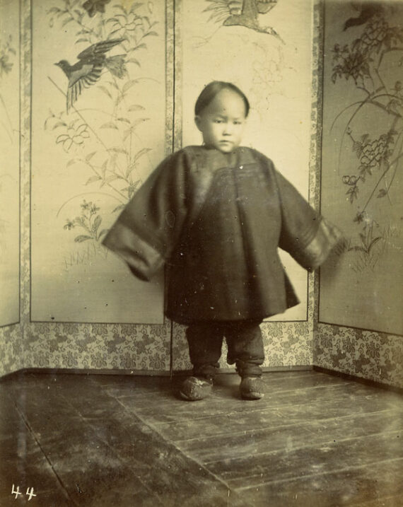 Mary, petite enfant chinoise - Aristotype au collodion | PHOTO MEMORY