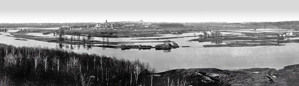 Panorama de la ville de Moscou - XIXe siècle