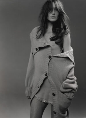 Carla Bruni, portrait par Michel Comte - Tirage argentique | PHOTO MEMORY