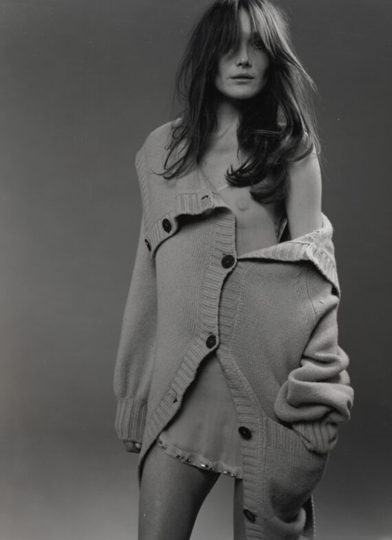 Carla Bruni, portrait par Michel Comte - Tirage argentique | PHOTO MEMORY