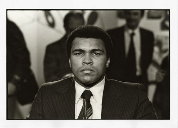 Le boxeur Mohamed Ali (Muhammad Ali), né Cassius Clay, portrait de Serge Benhamou - Photo Memory