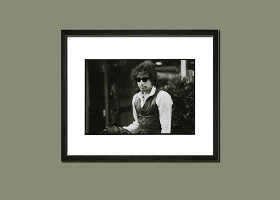Bob Dylan, par le photographe Serge Benhamou - Suggestion d'encadrement