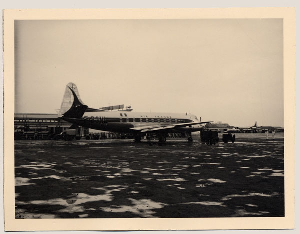 Vickers Viscount 708 - Le F-BGNL, propriété d'Air France de 1953 à 1960