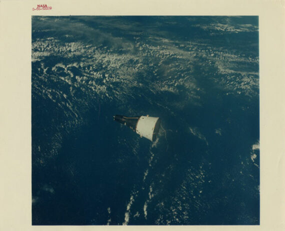 Gemini VII en orbite - Tirage vintage NASA | PHOTO MEMORY