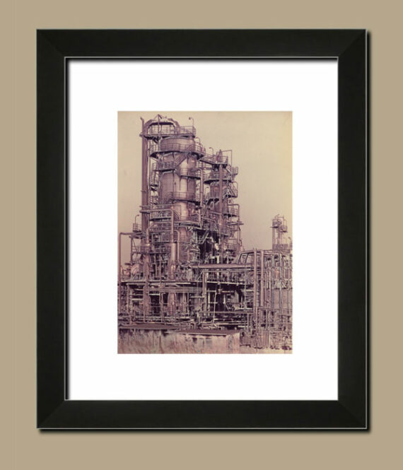 Effet Sabatier : photographie industrielle - Suggestion d'encadrement - Photo Memory