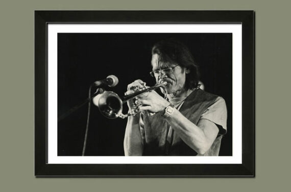 Chet Baker, portrait vintage - Suggestion d'encadrement | PHOTO MEMORY