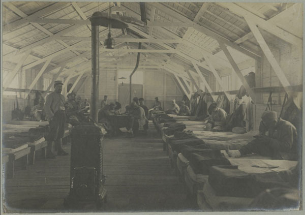Dépôt des éclopés de Vitry-le-François (Marne), en septembre 1916. © Archives départementales de la Marne