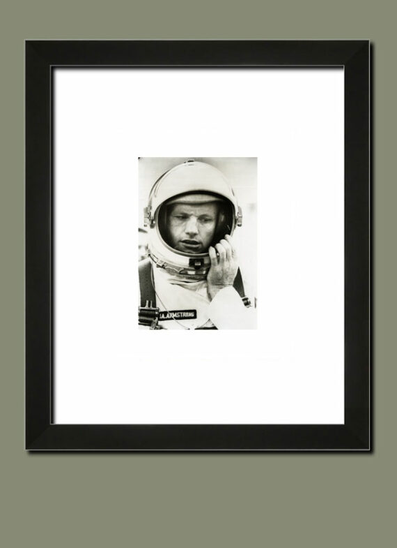 Neil Armstrong sur le départ pour Gemini 8 - Suggestion d'encadrement | PHOTO MEMORY