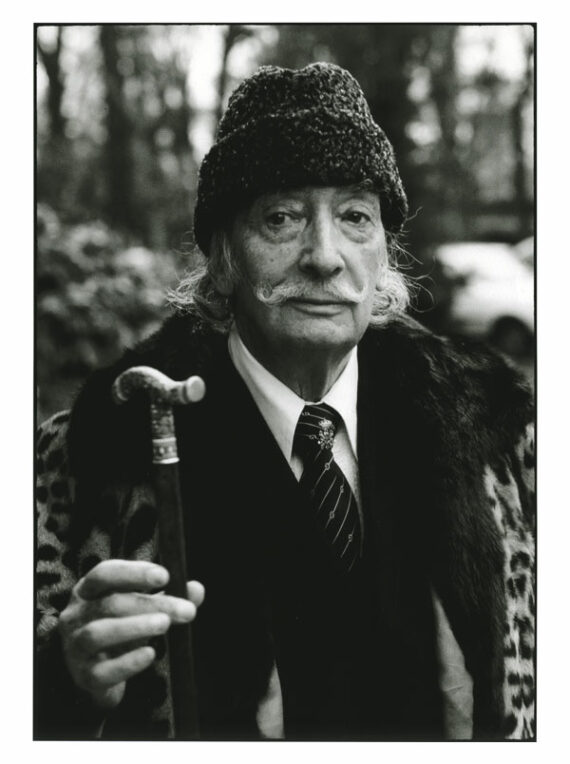 Portrait de Salvador Dali, par le photographe Serge Benhamou - Tirage original Smooth Fine Art | PHOTO MEMORY