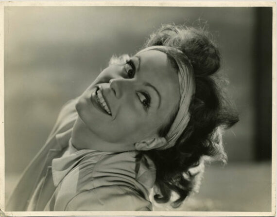 Greta Garbo, portrait par Clarence Sinclair Bull - Tirage argentique vintage | PHOTO MEMORY