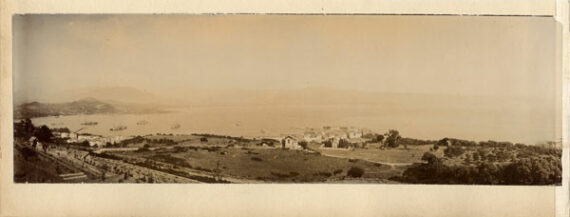 Ajaccio autrefois par le photographe Laurent Cardinali - Tirage ancien albuminé | PHOTO MEMORY