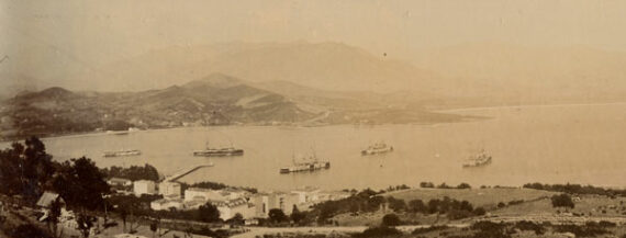 Ajaccio autrefois par le photographe Laurent Cardinali - Les bateaux, détail | PHOTO MEMORY